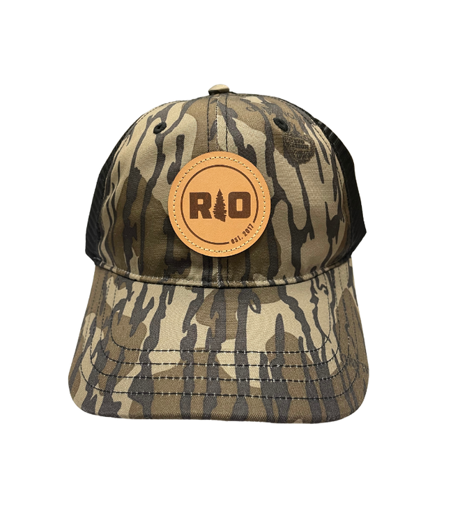 Rock Outdoors RO Round Leather Patch Unstructured Trucker