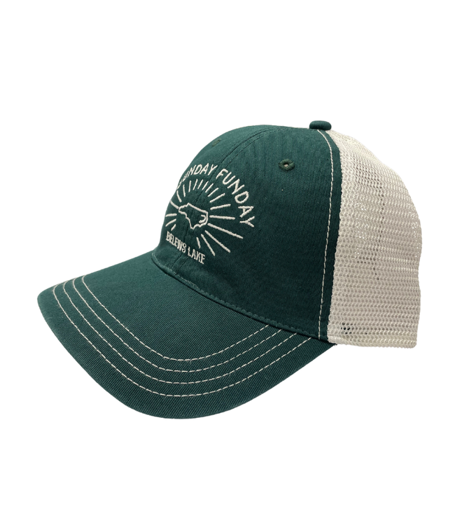 Rock Outdoors Sunday Funday Belews Lake Garment Washed Trucker Hat