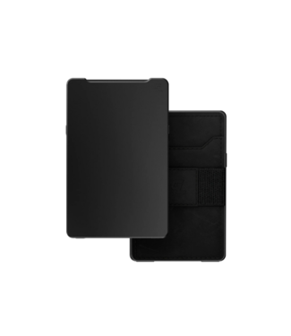Groove Life Groove Life Black w/ Black Leather Wallet Midnight