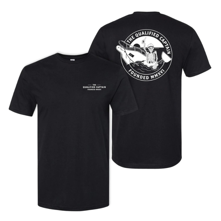 The Qualified Captain Skeleton SS Tee - Rock Outdoors