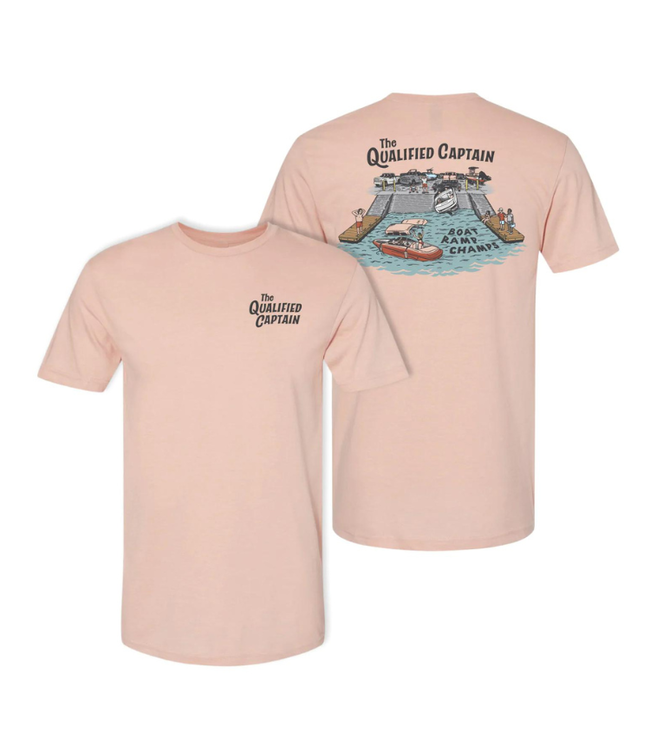 The Qualified Captain The Qualified Captain Boat Ramp Champ SS Tee