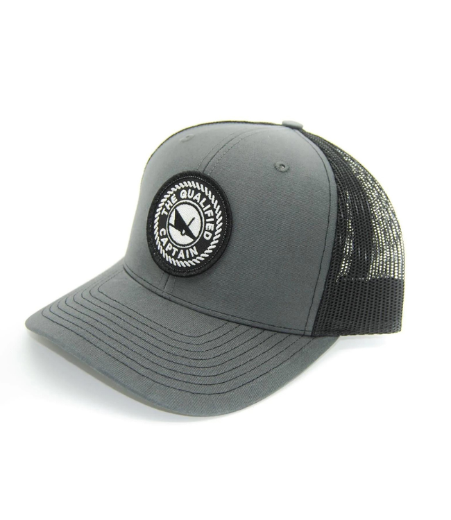 The Qualified Captain Embroidered Patch Hat