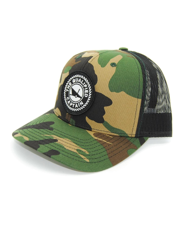 The Qualified Captain Embroidered Patch Hat