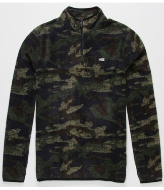 Salty Crew Salty Crew Ballast 1/4 Zip Fleece Camo