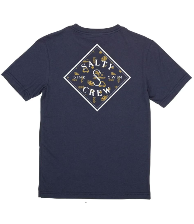 Salty Crew YTH Tippet Tides Boys SS Tee Navy