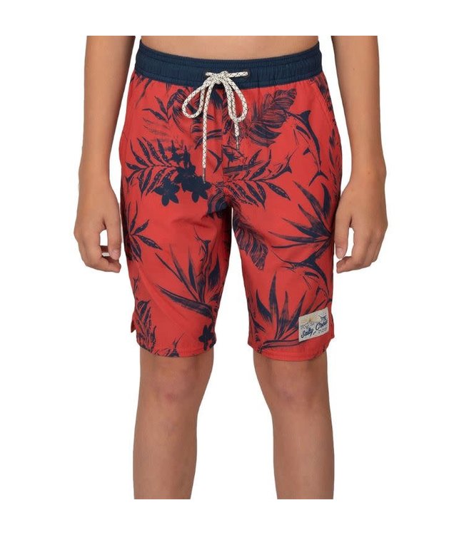 Salty Crew Salty Crew YTH Island Days Boys Elastic Neo Coral