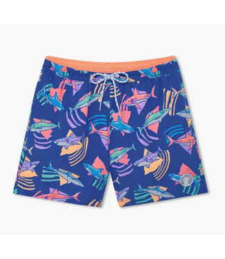 Chubbies Chubbies The Daddy Sharks 5.5" (Classic Swim Trunk)