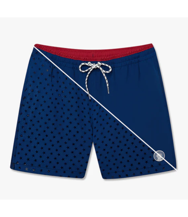 Magic print swim trunks discount