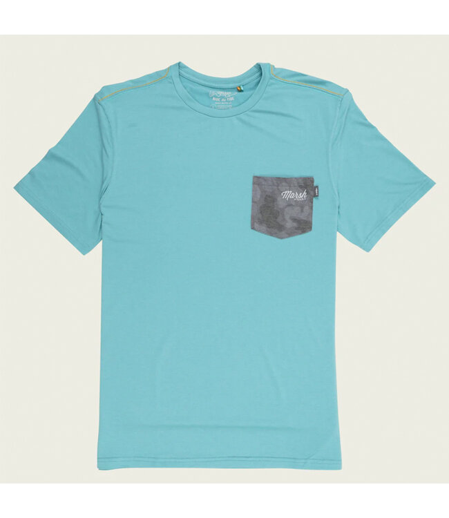 Marsh Wear Mallard Camo Pocket Pamlico Tee