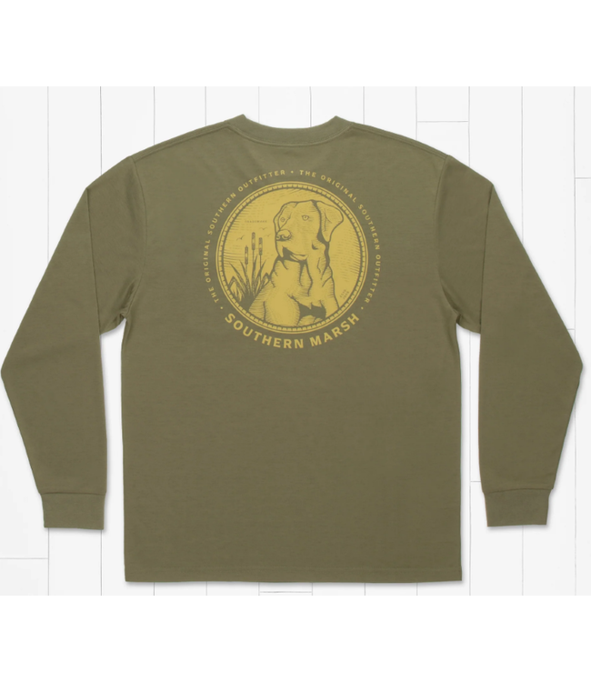 Southern Marsh Southern Marsh Engraved Outfitter LS FieldTec Comfort Tee