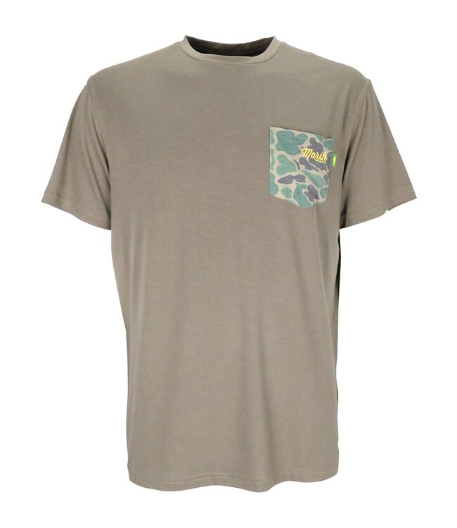 Marsh Wear Mallard Camo Pocket Pamlico Tee