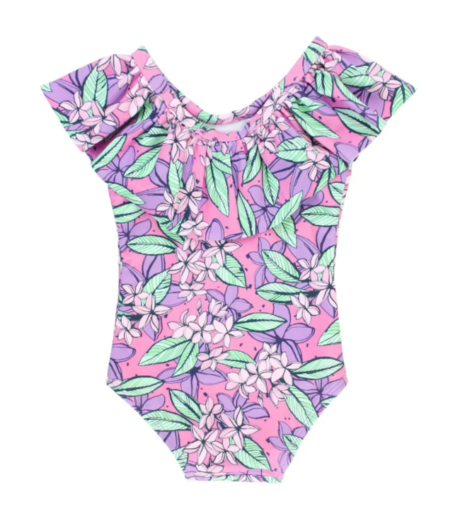 Rufflebutts Violet Valley Ruffle One Piece