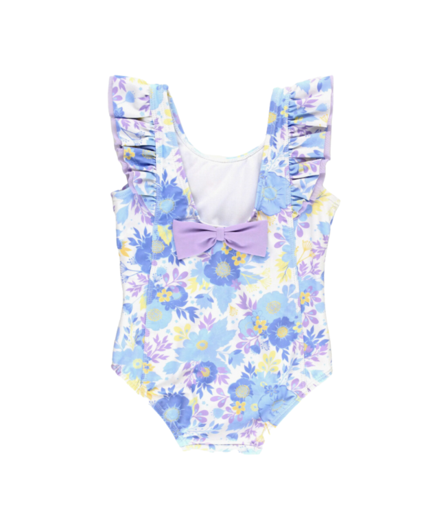 Rufflebutts Pristine Blooms Waterfall One Piece