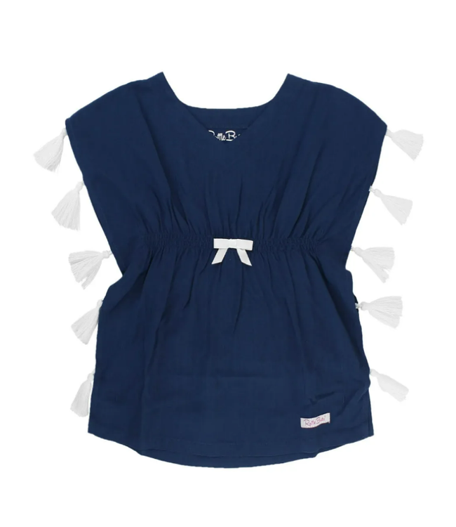 Rufflebutts Tassel Kaftan Cover-Up