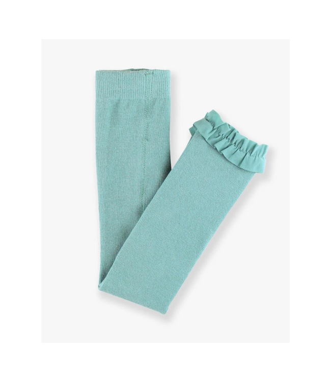 Rufflebutts Solid Footless Ruffle Tights