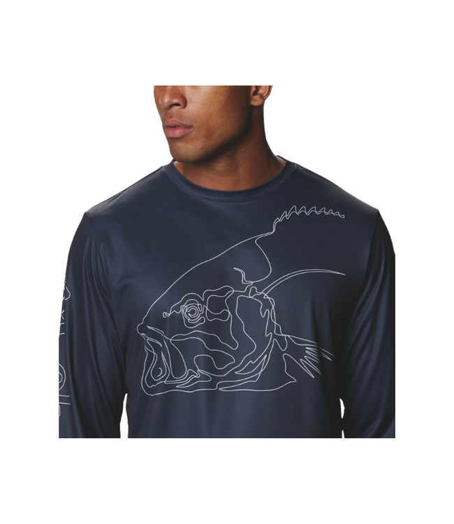 Columbia Terminal Tackle PFG Running Line LS Performance Shirt Rock Outdoors