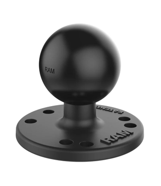 RAM® Round Plate with 1.5" Ball