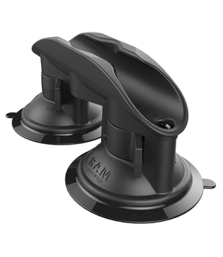 RAM® Tough-Clip™ Paddle Cradle with Double RAM® Twist-Lock™ Suction Cup