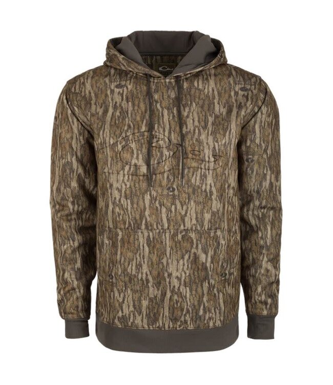 Drake The Back Eddy Embossed Solid Hoodie