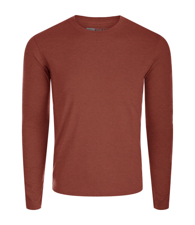 Drake Hunter Creek LS Logo Tee