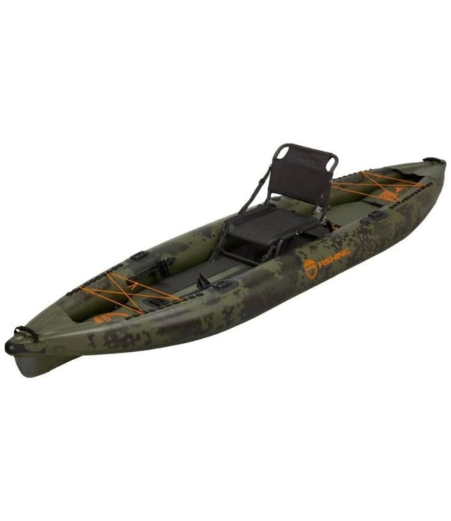 NRS Pike Inflatable Fishing Kayak 12