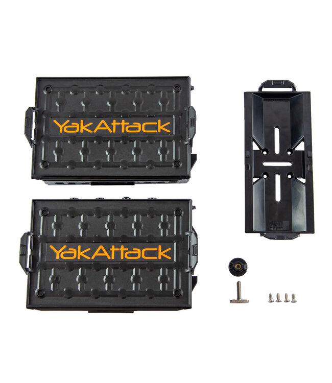 YakAttack TracPak Combo Kit, Two Boxes and Quick Release Base (SSO-1002)