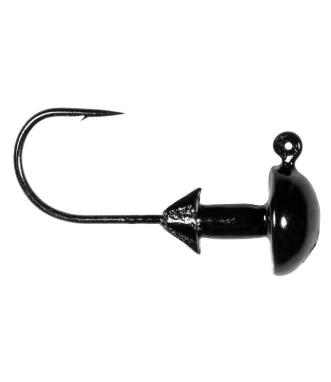Z-Man OG MUSHROOM JIG 1/16OZ BLACK 4PK