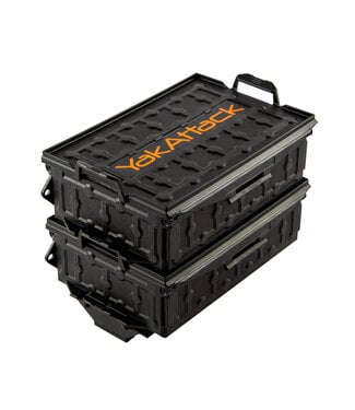 YakAttack Yakattack TracPak Combo Kit, Two Boxes and Quick Release Base(SSO-1002)