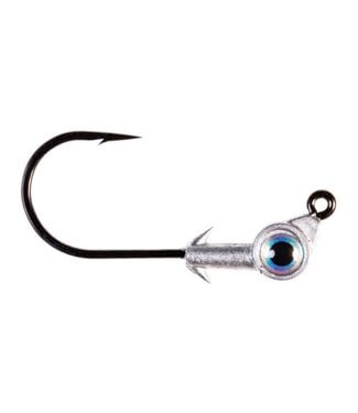 Z-Man Z-man  Swimbait Eye Jigheads 5/0 3/8 oz Pearl 3 Pack