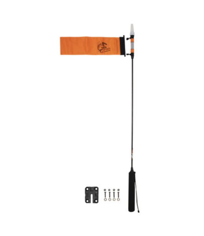YakAttack VISIPole II™, GearTrac™ Ready, Includes Flag and Mighty Mount
