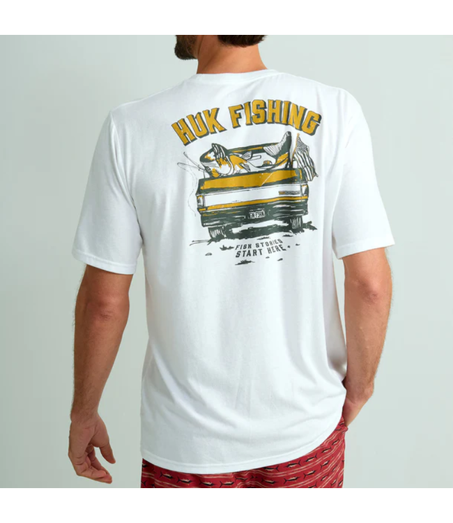 Huk Gone Fishin SS Tee