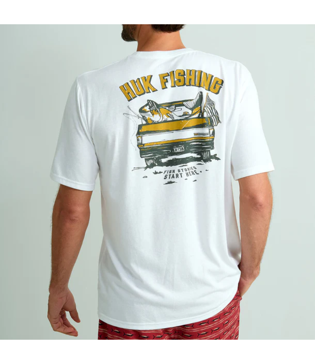 Huk Huk Gone Fishin SS Tee