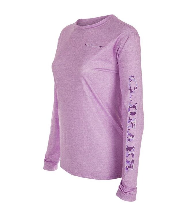 Drake Women's LS Performance Crew Heather