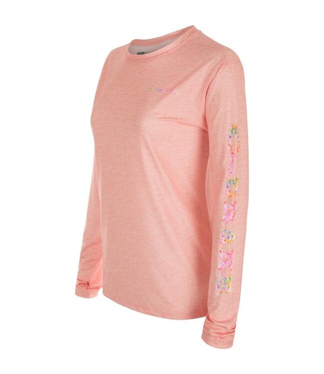 Drake Women's LS Performance Crew Heather