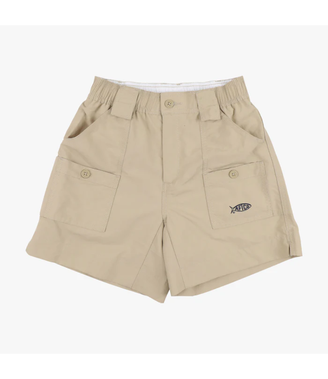 Aftco Aftco YTH Khaki Fishing Shorts