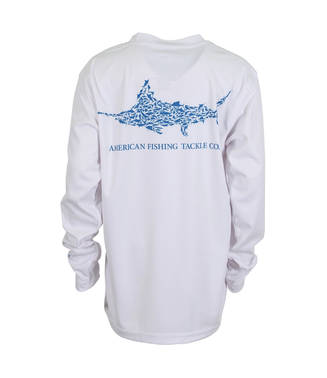 Aftco Aftco YTH LS Jigfish White