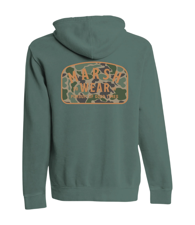 Marsh Wear YTH Alton Camo PO Hoodie
