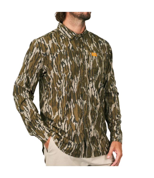 Marsh Wear Buxton Mossy Oak LS Shirt
