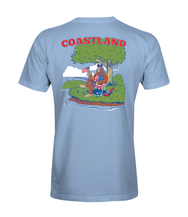 Coastland YTH Bigfoot Fishing SS Tee