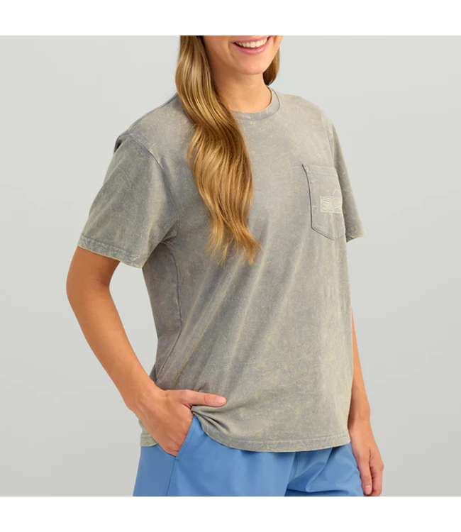 Huk Huk Mineral Wash SS Tee