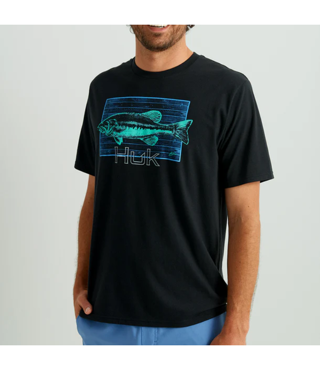 Huk KC Neon Bass SS Tee