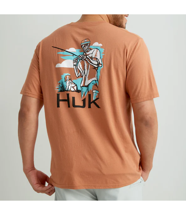 Huk Fletch N Bones SS Tee