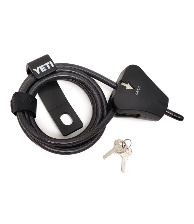 Yeti Yeti Security Cable Lock and Bracket