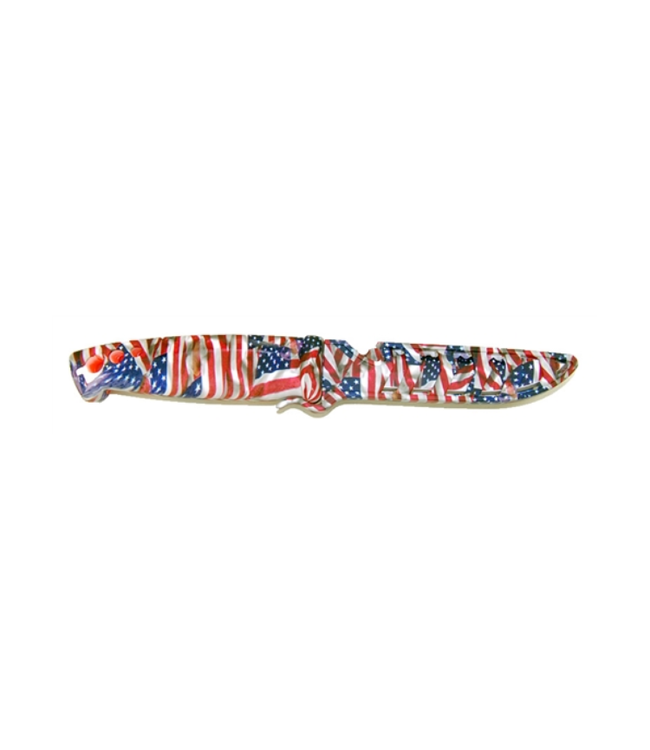 Gambler Bait Knife 4" American Flag