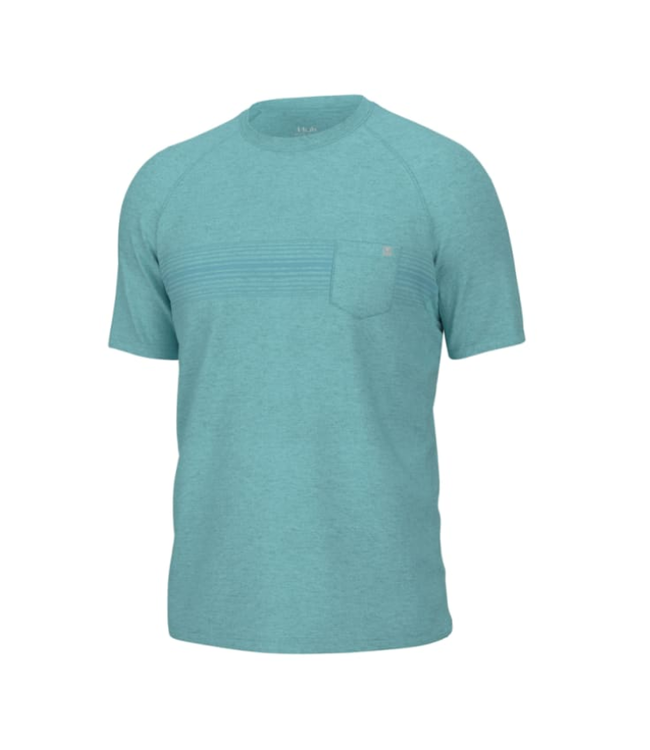 Huk Waypoint SS Crew Baraboo Stripe