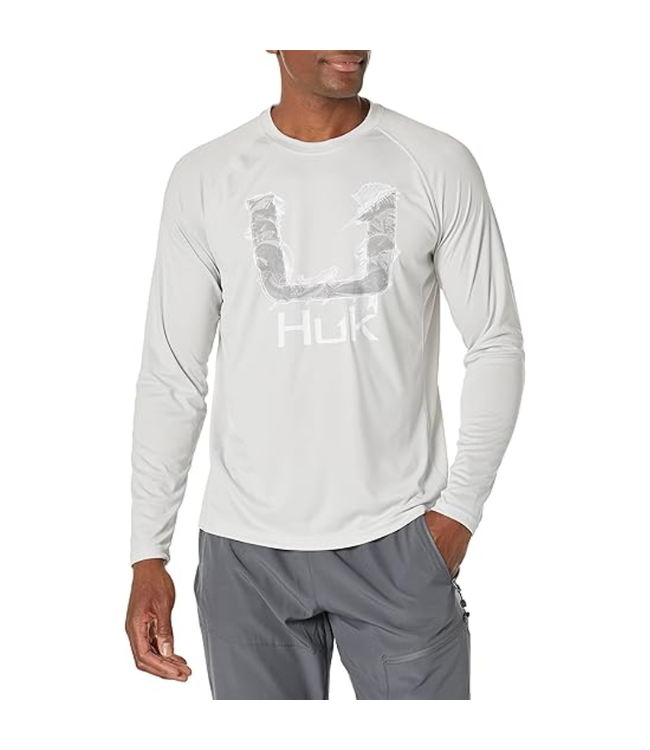 Huk Huk Fish Story Pursuit LS Performance Shirt