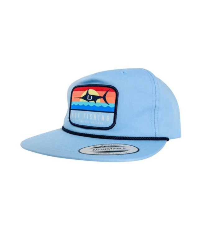 Huk Huk Sunset Marlin Unstructured Hat Coastal Sky (427)