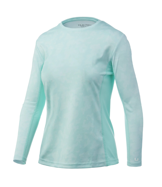 Huk Huk W Icon X Running Lakes LS Performance Shirt