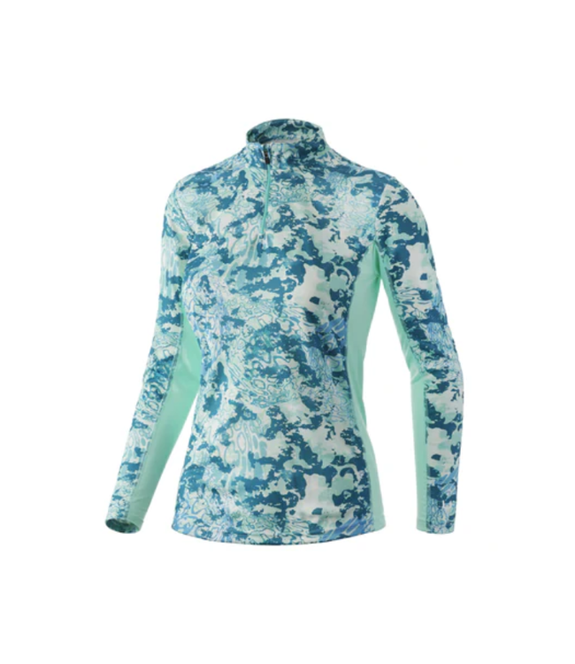 Huk W Icon X Tide Change 1/4 Zip