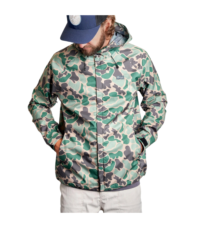 Marsh Wear Marsh Wear Gulfport Rain Jacket Green Camo